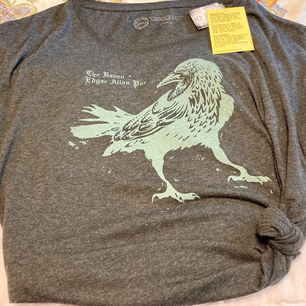 NWT Poe T-Shirt “The Raven” 2X